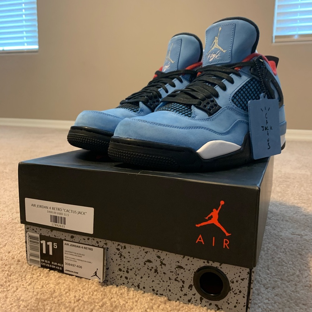Air Jordan 4 Retro Travis Scott - Cactus Jack